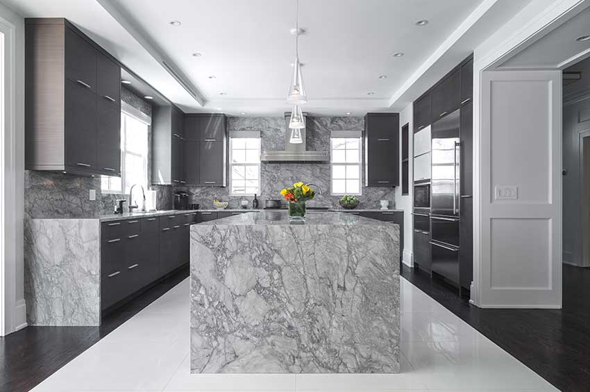 Marble Used in Kitchen 
